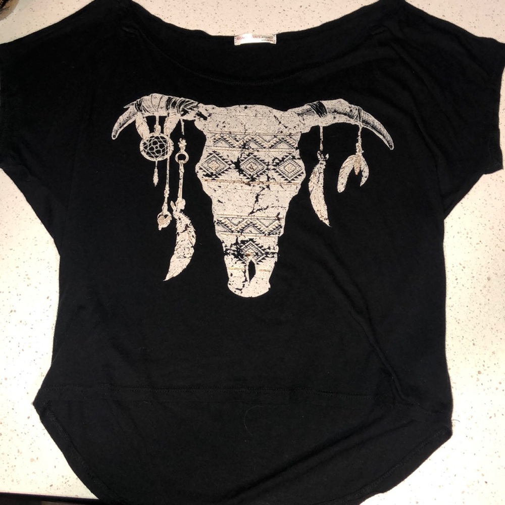 Off the shoulder shirt